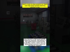 उच्च परिशुद्धता नरम असर मशीन उपकरण धुरी, विद्युत धुरी संतुलन मशीन