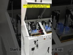 दस स्टेशन मोटर उम्र बढ़ने उपकरण मोटर उम्र बढ़ने परीक्षण मशीन