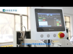 कन्वेइंग लाइन के साथ ट्रेडमिल रोलर वेल्डिंग सुधार संतुलन मशीन