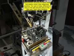 अनुकूलित दो-स्टेशन जल पंप मोटर रोटर स्वचालित संतुलन मशीन