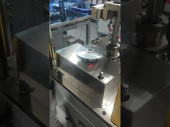 दो स्टेशन हाई स्पीड ब्लोअर इम्पेलर ऑटोमैटिक फ्रिलिंग करेक्शन बैलेंसिंग मशीन