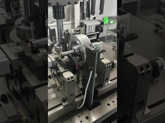 दो-स्टेशन इलेक्ट्रिक ट्राइसाइकिल मोटर रोटर क्षैतिज स्वचालित संतुलन मशीन